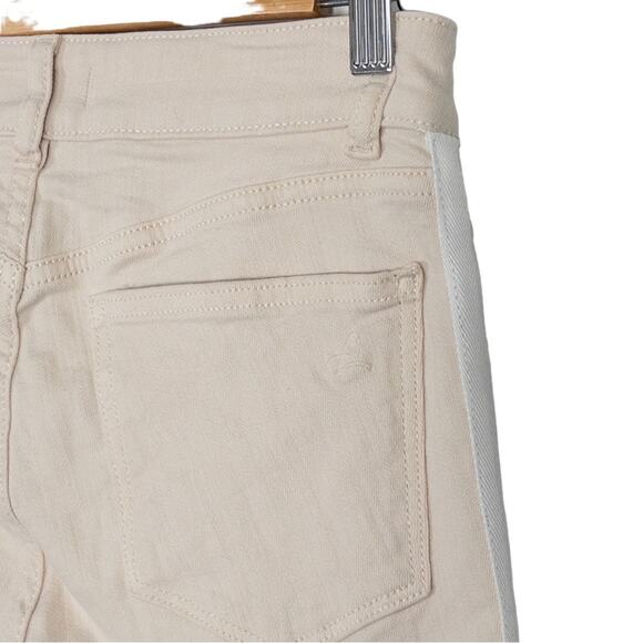 DL1961 Florence Cropped Sheridan Tuxedo Jeans Mid Rise Instasculpt - Picture 11 of 15